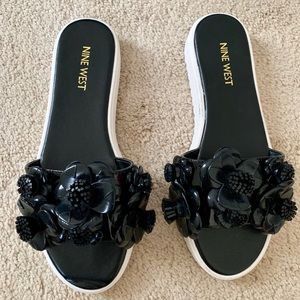 Nine West rubber sandals